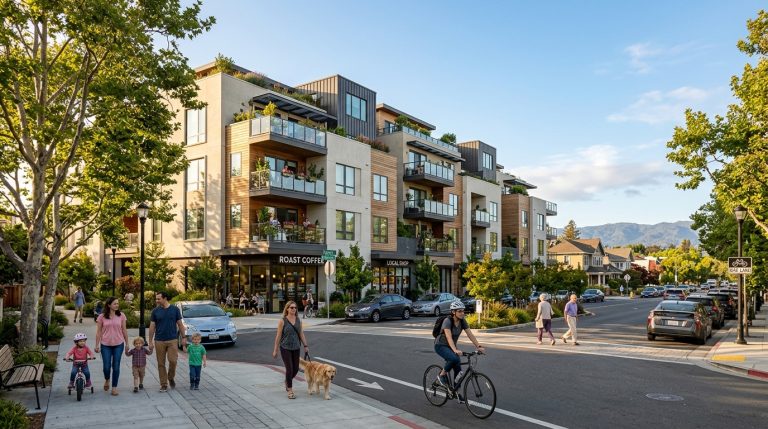 Affordable housing development in Redwood City California