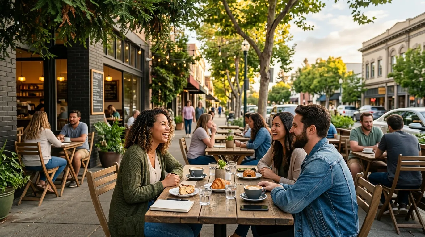 Cafe lifestyle in Redwood City