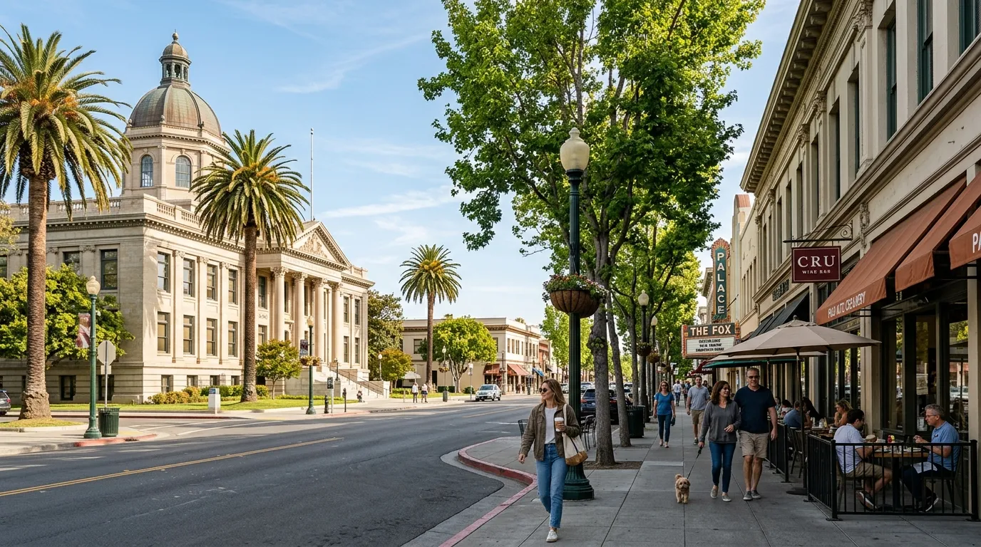 Downtown Redwood City California local living