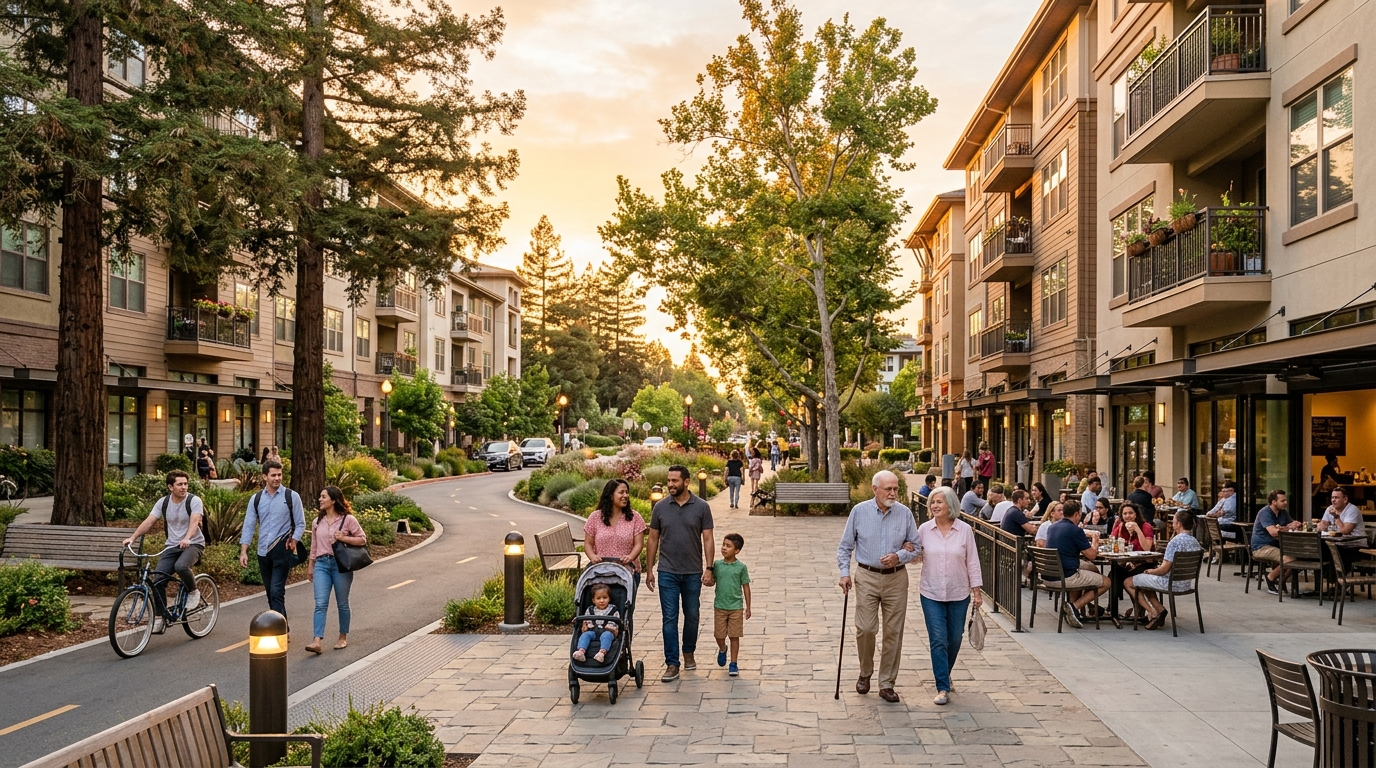 Downtown Redwood City housing and community