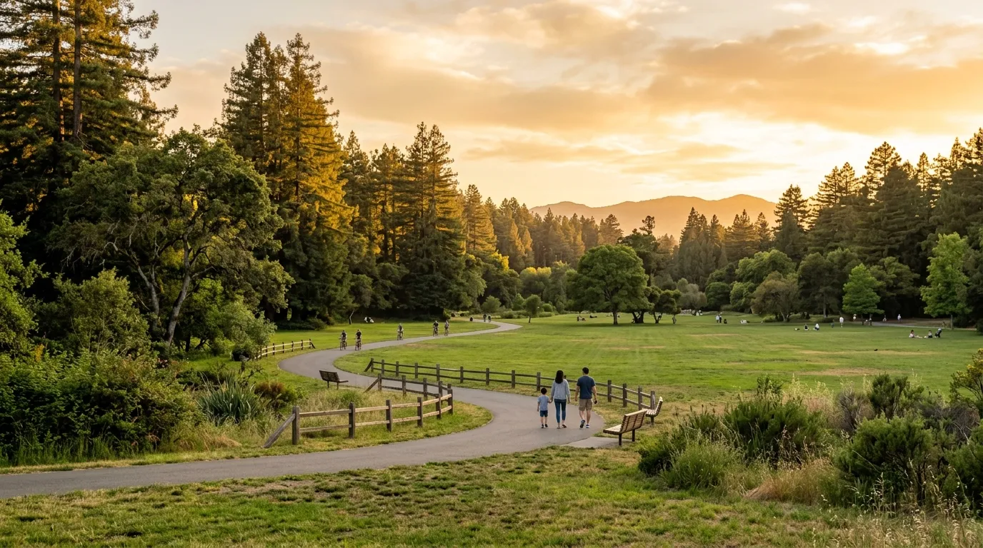 Outdoor lifestyle in Redwood City