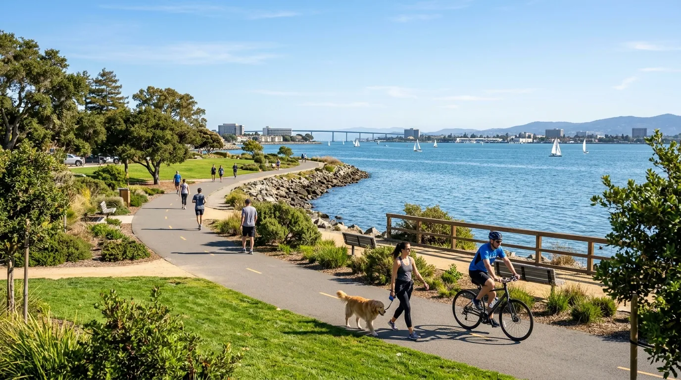 Redwood City waterfront and local recreation