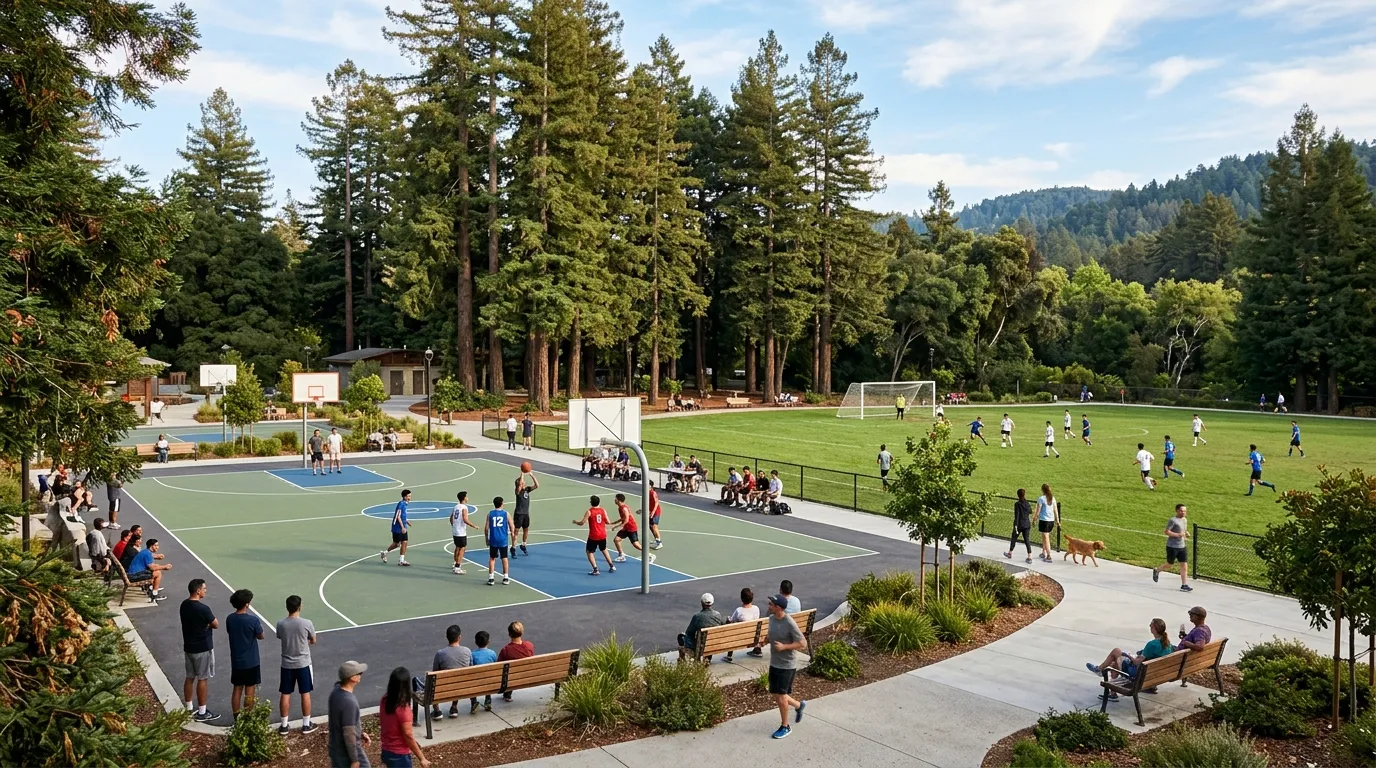 Sports recreation in Redwood City